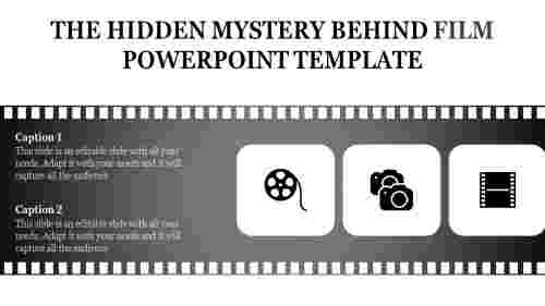 film powerpoint template-The Hidden Mystery Behind Film Powerpoint Template